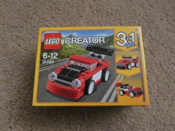 Lego creator 31055 rode racewagen en 31054 blauwe trein beschikbaar voor biedingen