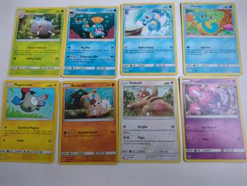 Pokemon Kaarten 2018 - Set van 8 beschikbaar voor biedingen