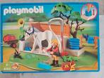 Playmobil wasbox voor paarden, Ophalen, Gebruikt
