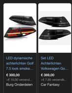 Volkswagen Golf VII Dynamische set smoke achterlichten, Ophalen of Verzenden, Nieuw, Volkswagen