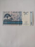 Madagascar 100 ariary, Postzegels en Munten, Bankbiljetten | Afrika, Ophalen of Verzenden