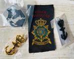 Korps Mariniers Setje Emblemen - 1, Verzamelen, Embleem of Badge, Nederland, Marine, Verzenden