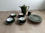 Groen Servies met Gouden Details, Ophalen, Zo goed als nieuw, Overige stijlen, Porselein