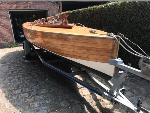 Unieke Zeilboot Elb-H-Jolle uit 1948 – Liefhebbers-object, Watersport en Boten, Zeilen en Zeiltoebehoren, Zo goed als nieuw, Ophalen