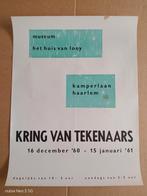 Kring van Tekenaars - Museum Het Huis van Looy Poster, Rechthoekig Staand, Ophalen of Verzenden, Zo goed als nieuw, A1 t/m A3