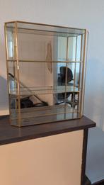 Klein glazen vitrinekastje  handgemaakt in Italië.35x9x40 cm, Huis en Inrichting, Kasten | Vitrinekasten, Ophalen, Minder dan 50 cm