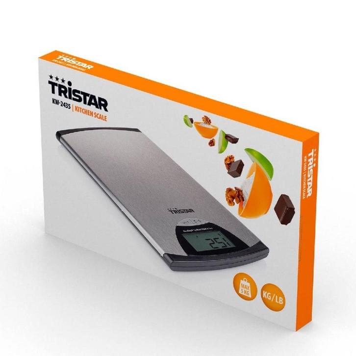 Tristar Keukenweegschaal 5kg (KW-2435), Witgoed en Apparatuur, Weegschalen, Nieuw, Personenweegschaal, Minder dan 10 kg, Ophalen of Verzenden
