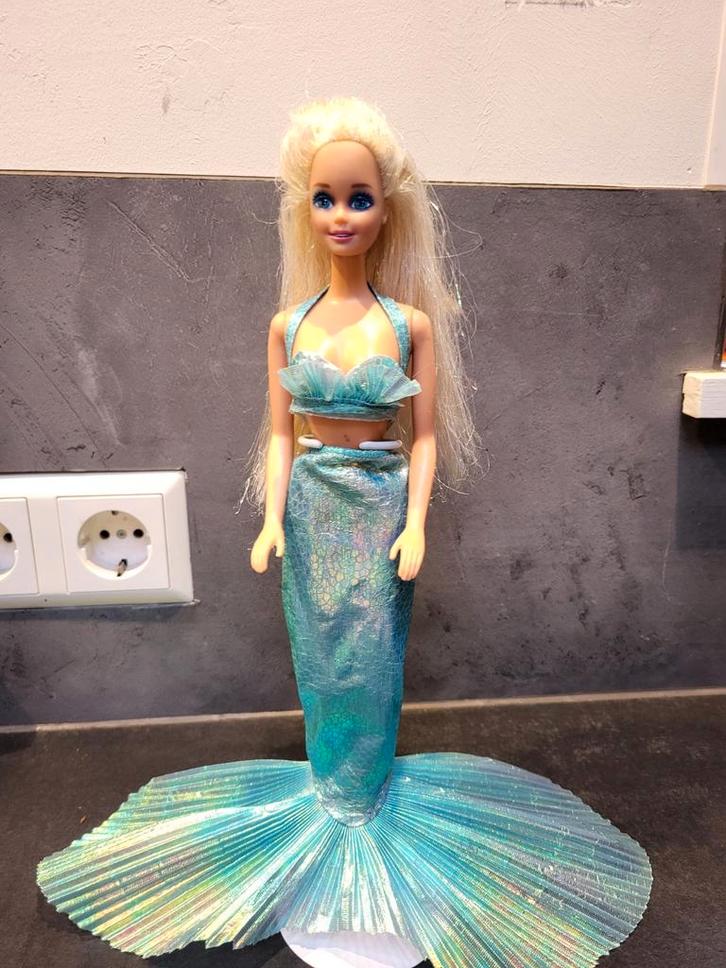 Vintage Zeemeermin Barbie, Verzamelen, Poppen, Gebruikt, Ophalen of Verzenden