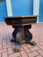 Zeer zware en goede salontafel met twee lade., Huis en Inrichting, Tafels | Salontafels, Ophalen, 100 tot 150 cm, 50 tot 100 cm