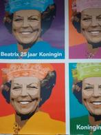 Poster op Vinyl van Kon.Beatrix Nooit in de verkoop geweest, Verzamelen, Koninklijk Huis en Royalty, Nieuw, Nederland, Overige typen