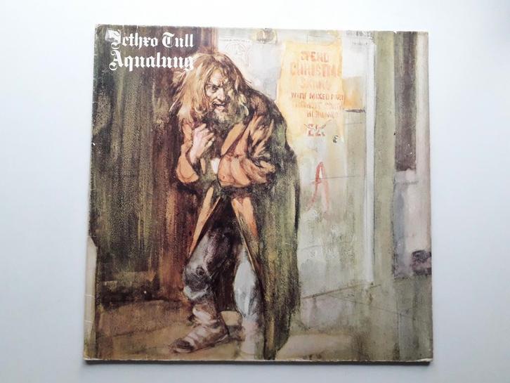 Lp vinyl   Jethro Tull - Aqualung (1973), Cd's en Dvd's, Vinyl | Rock, Gebruikt, Progressive, 12 inch, Ophalen of Verzenden