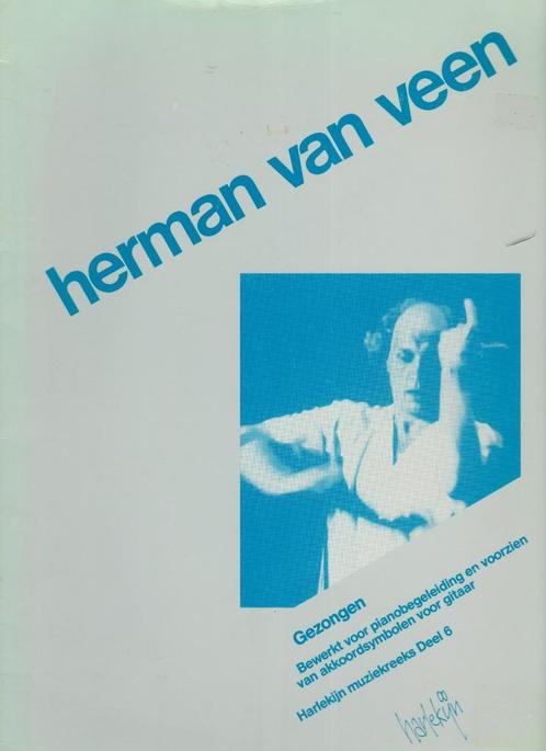 herman van veen - Gezongen, Muziek en Instrumenten, Bladmuziek, Gebruikt, Les of Cursus, Gitaar, Ophalen of Verzenden