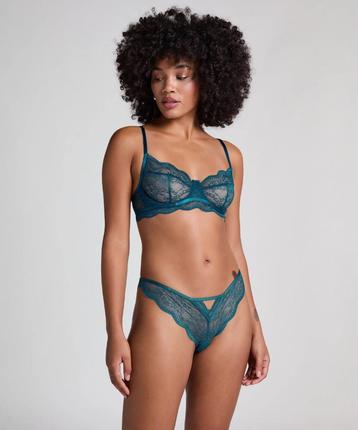 Hunkemöller Isabelle Cheekini Blue maat XS tm XL (953) beschikbaar voor biedingen