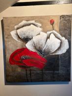 Bloemen Schilderij, Oorspronkelijke maker, Ophalen of Verzenden, Zo goed als nieuw, Schilderij