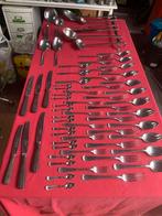 Gero Zilmete bestek met originele wandlepelrek compleet, Antiek en Kunst, Antiek | Bestek, Ophalen of Verzenden