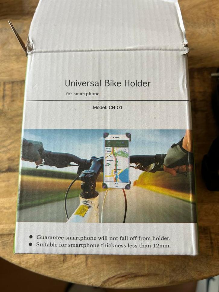 Universele Fiets Telefoonhouder - Nieuw in doos, Fietsen en Brommers, Fietsaccessoires | Fietsbellen, Nieuw, Ophalen of Verzenden