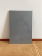 Magneetbord grijs 58 x 40 cm magnetisch memobord, Ophalen, Gebruikt