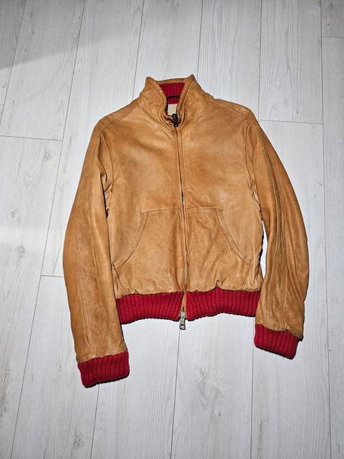 Jacob Cohën leren jas, Kleding | Dames, Jassen | Zomer, Gedragen, Maat 46/48 (XL) of groter, Bruin, Ophalen of Verzenden