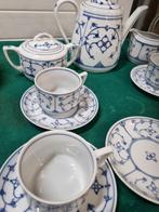 theeservies jager blauw wit vintage, Huis en Inrichting, Keuken | Servies, Ophalen of Verzenden