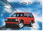 CHEVROLET BLAZER 1988, Ophalen of Verzenden, Zo goed als nieuw, Chevrolet