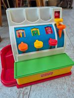 fisher price kassa met 6 munten, in goede staat, Kinderen en Baby's, Speelgoed | Fisher-Price, Ophalen of Verzenden, Gebruikt