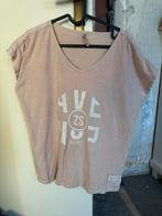 Zoso shirt maat L, Ophalen of Verzenden, Zo goed als nieuw, Beige, Korte mouw