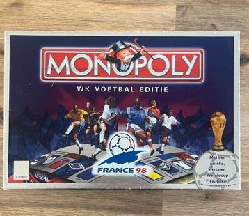  WK voetbal 1998 editie van het populaire bordspel Monopoly