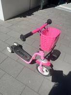 Puky meisjes step roze, Fietsen en Brommers, Steps, Ophalen, Zo goed als nieuw, Gewone step, Puky