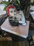 Rosie the Riveter LED Lamp, Ophalen of Verzenden, Nieuw, Lichtbak of (neon) lamp