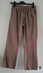 Broek (Dun)~ Maat 38, Gedragen, Beige, Lang, Maat 38/40 (M)