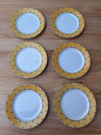 Zes porseleinen bordjes – Royal Porcelain Studio Fortuna, Huis en Inrichting, Keuken | Servies, Ophalen of Verzenden, Zo goed als nieuw