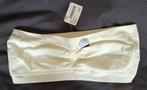 Nieuwe crème bandeau topje strapless stretch met kaartje  L, V&D, Ophalen of Verzenden, Overige kleuren, BH