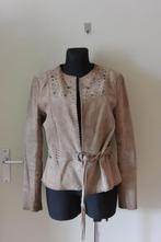 Dolce Vita leren jas 42, Kleding | Dames, Beige, Maat 42/44 (L), Ophalen of Verzenden, Dolce Vita