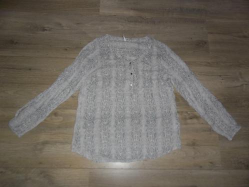 Soyaconcept Grijs/Beige Blouse Met Slangenprint Maat L, Kleding | Dames, Blouses en Tunieken, Nieuw, Maat 46/48 (XL) of groter