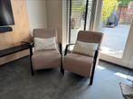 2  heerlijke Feautails zand/beige, Huis en Inrichting, Ophalen, Gebruikt, Twee, Overige kleuren