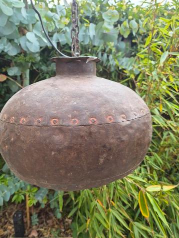 Metalen Hanglamp waterkuik india beschikbaar voor biedingen