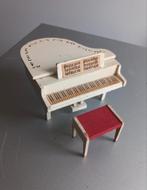 Vintage piano voor poppenhuis Lundby jaren 60/70., Verzamelen, Poppenhuizen en Toebehoren, Poppenhuis, Gebruikt, Ophalen of Verzenden