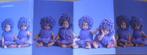 Anne Geddes - CX009 - babies in paars - 2005 - nieuw, Verzamelen, Ansichtkaarten | Themakaarten, Verzenden, 1980 tot heden, Ongelopen