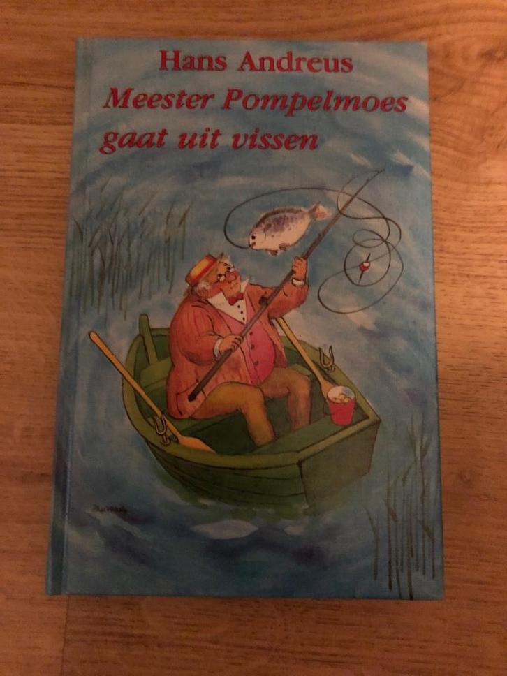 Hans Andreus : Meester Pompelmoes gaat uit vissen., Boeken, Kinderboeken | Jeugd | onder 10 jaar, Zo goed als nieuw, Ophalen