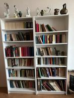 2 Billy puntgave boekenkasten samen 40,-, Huis en Inrichting, Kasten | Boekenkasten, Ophalen, Met plank(en), Kunststof, 200 cm of meer