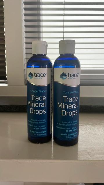 Trace mineral drops beschikbaar voor biedingen