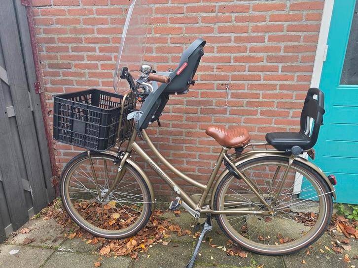Zeer mooie nette moederfiets met 2 zitjes en mandje
28 inch, Fietsen en Brommers, Fietsen | Dames | Moederfietsen, Zo goed als nieuw