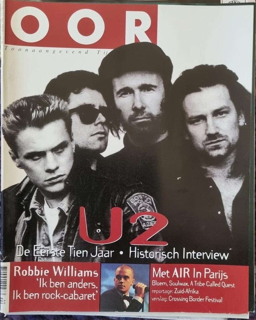 OOR 22-1998 U2 Williams Air Tribe Called Quest Bloem Soulwax, Boeken, Tijdschriften en Kranten, Ophalen of Verzenden, Zo goed als nieuw