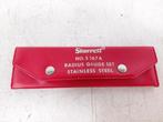 Starrett No. S 167 A RVS Radius Meet Set Inch maten, Starrett, Niet ingevuld, Niet ingevuld