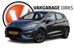 Ford Fiesta 100 PK EcoBoost ST-Line ✅ Navi ✅ Carplay ✅, Gebruikt, Euro 6, Blauw, Origineel Nederlands