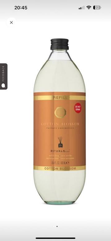 Ritual Cotton BlossomRefill Fragrance Sticks 🤎 900ml beschikbaar voor biedingen