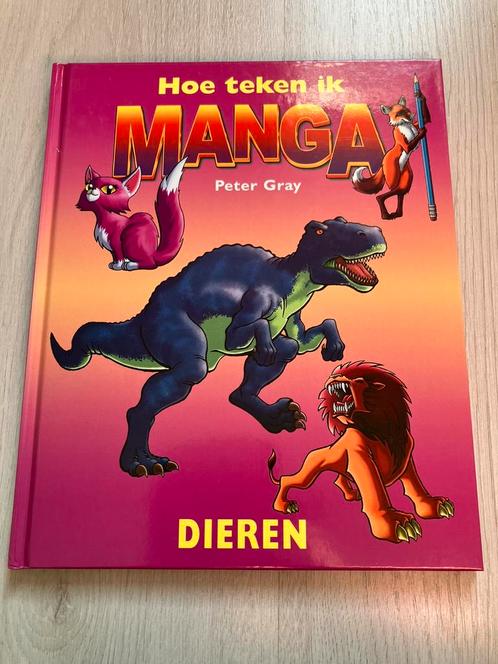 Peter Gray - Hoe teken ik Manga - Dieren, Boeken, Hobby en Vrije tijd, Zo goed als nieuw, Ophalen of Verzenden