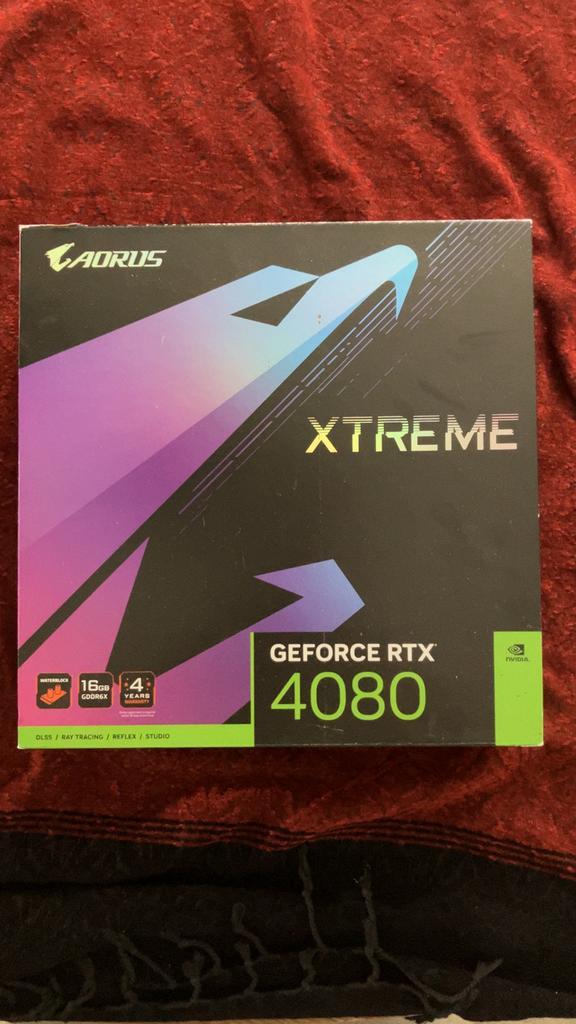 Gigabyte RTX 4080 XTREME WATERFORCE 16GB videokaart, Computers en Software, Videokaarten, Zo goed als nieuw, PCI-Express 4.0, GDDR6