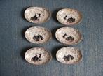 KRONACH , BAVARIA, SCHAALTJES,,  6 STUKS  MATEN 9 X 6 CM, Ophalen of Verzenden