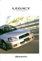 Brochure Subaru Legacy 2002, Ophalen of Verzenden, Gelezen, Overige merken